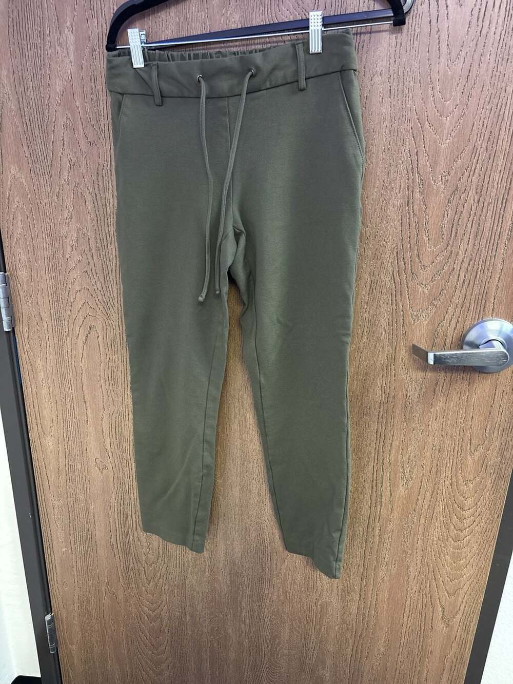 Jules & Leopold Olive Green Pull-On Drawstring Pants Size S/P